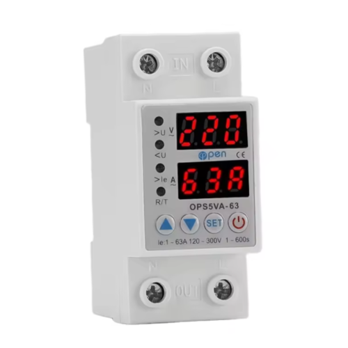 Releu Protecție Pompă Submersibilă Monofazată | Supratensiune, Subtensiune și Suprasarcina (1-63A) Releu Protecție Pompă Submersibilă Monofazată | Supratensiune, Subtensiune și Suprasarcina (1-63A)