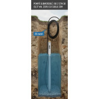 Pompă Submersibilă Antinisip 2" IBO 2 STM 38 (0,37 kW, 230V) cu Cablu 20m - Soluția Ideală pentru Puțuri Înguste Pompă Submersibilă Antinisip 2" IBO 2 STM 38 (0,37 kW, 230V) cu Cablu 20m - Soluția Ideală pentru Puțuri Înguste