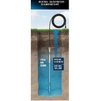 Pompă Submersibilă IBO 3STM28(1.5 kW, 230V) cu Cablu 20m - Debit 100L/min, Refulare 109m - Profesională, Antinisip pentru Foraje de minim 80mm Pompă Submersibilă IBO 3STM28(1.5 kW, 230V) cu Cablu 20m - Debit 100L/min, Refulare 109m - Profesională, Antinisip pentru Foraje de minim 80mm