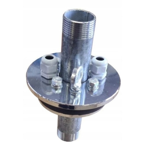 Capac Etanș Foraj IBO (Dambat) - Etansare Puț Oțel Galvanizat Ø 125 mm